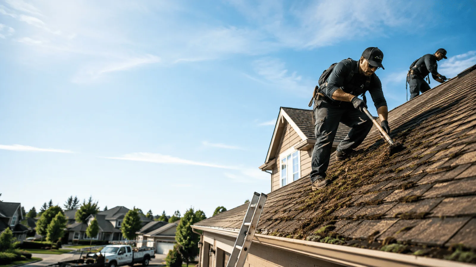 Roof Moss Removal in Mapleton, ME near me